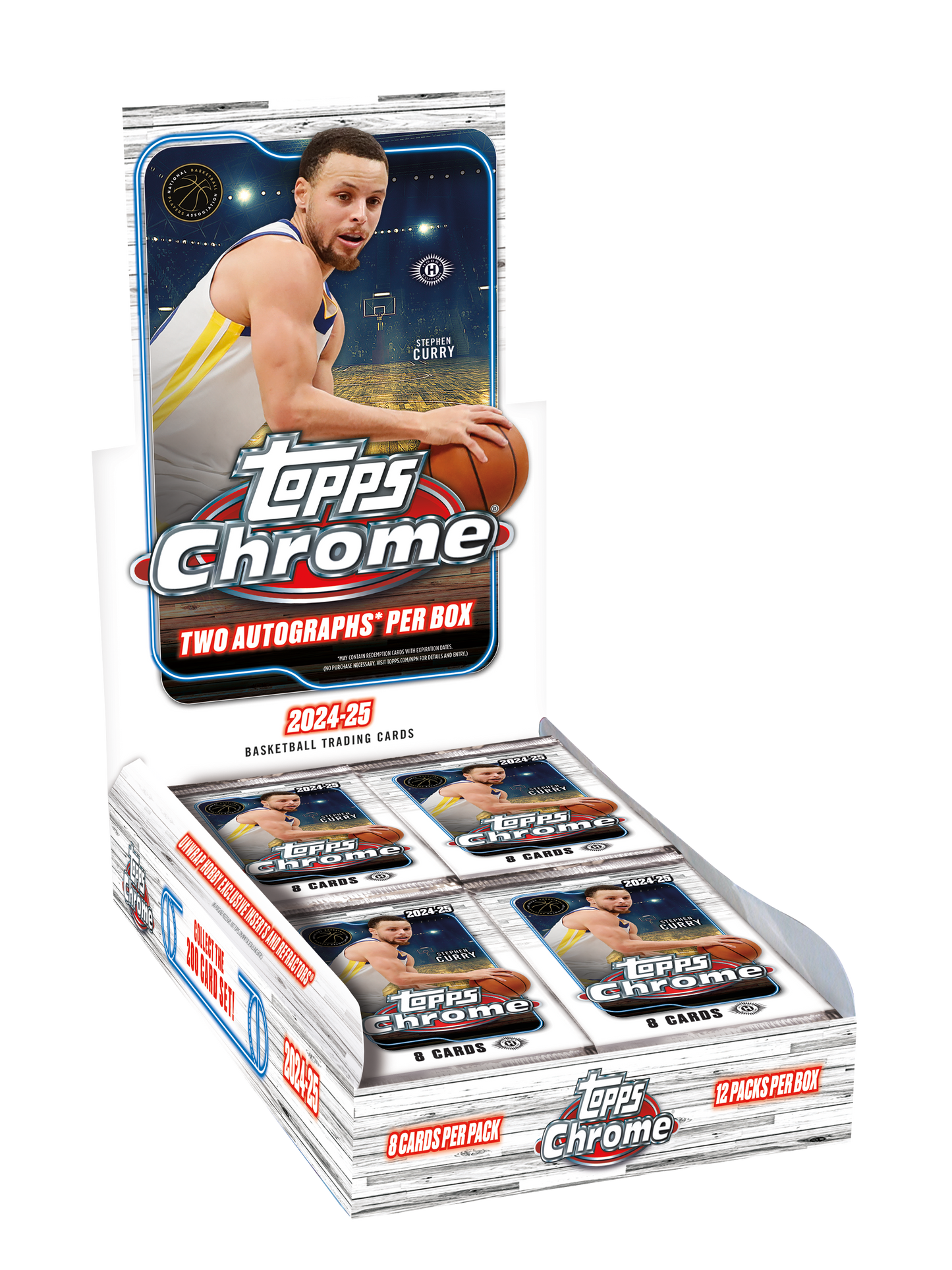 2024/25 Topps Chrome® Basketball - Hobby Box