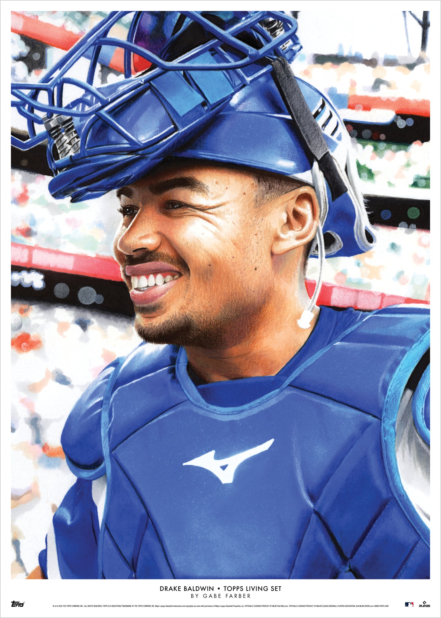 Topps Living Set Fine Art Print #870 - Drake Baldwin