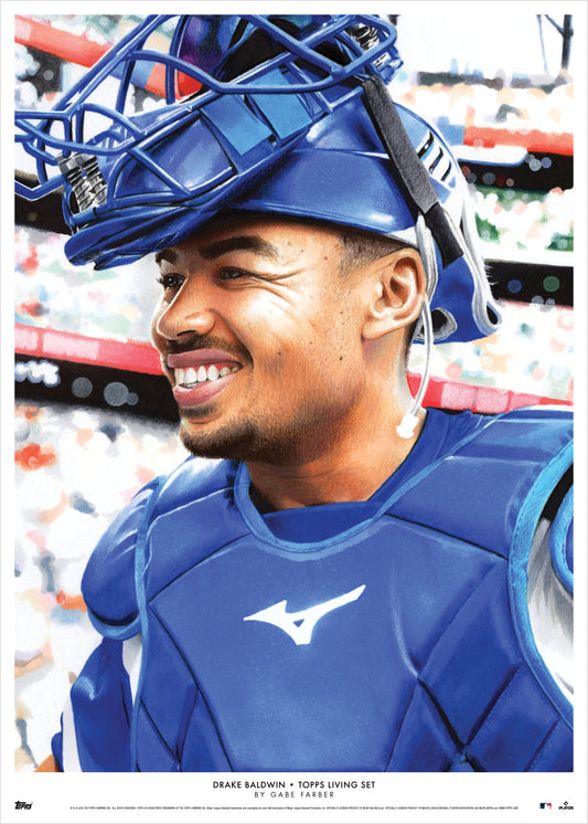 Topps Living Set Fine Art Print #870 - Drake Baldwin