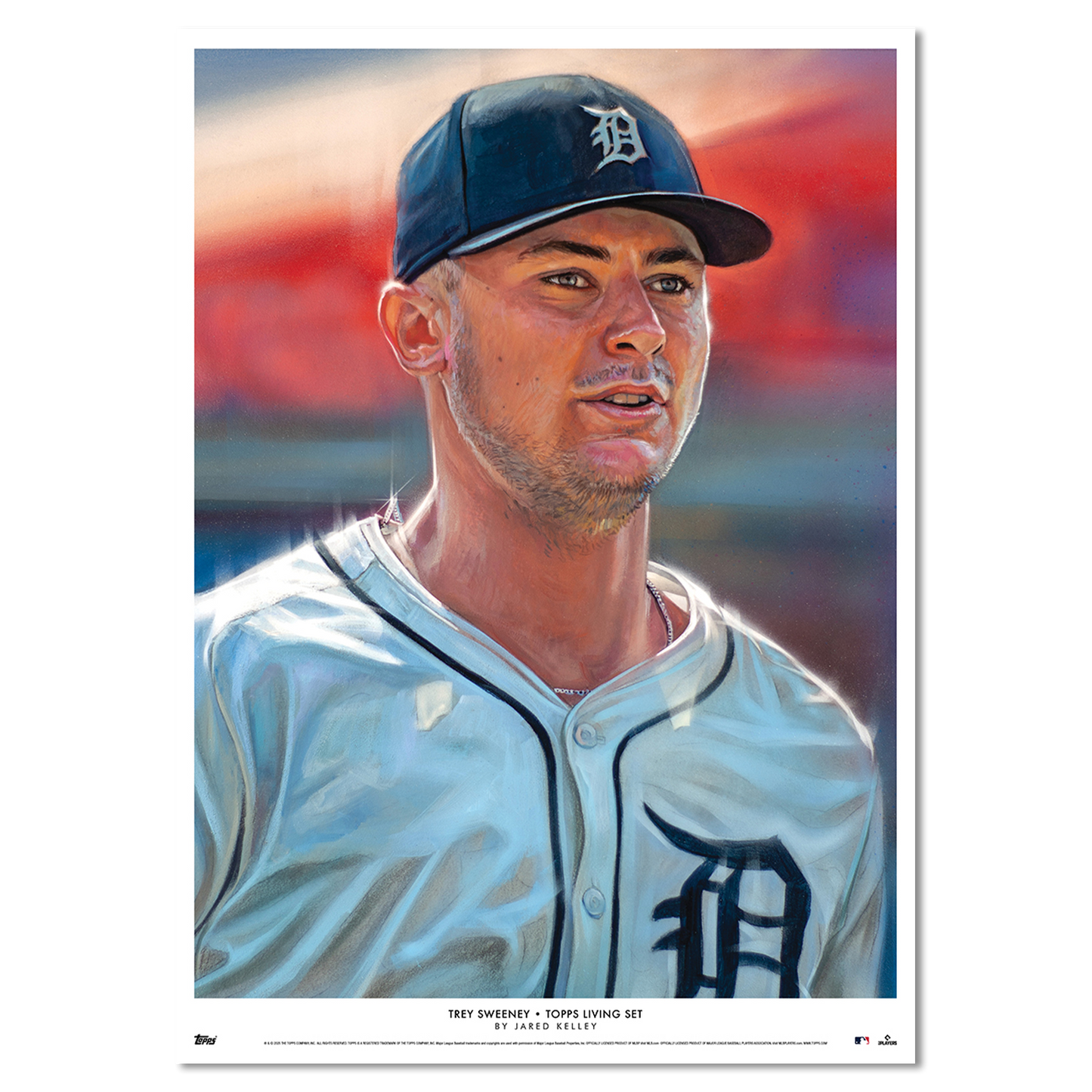 Topps Living Set Fine Art Print #836 - Trey Sweeney