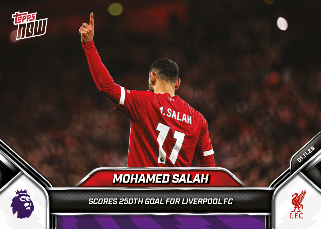 Mohamed Salah - 2025-26 Premier League Topps NOW® - Card 46