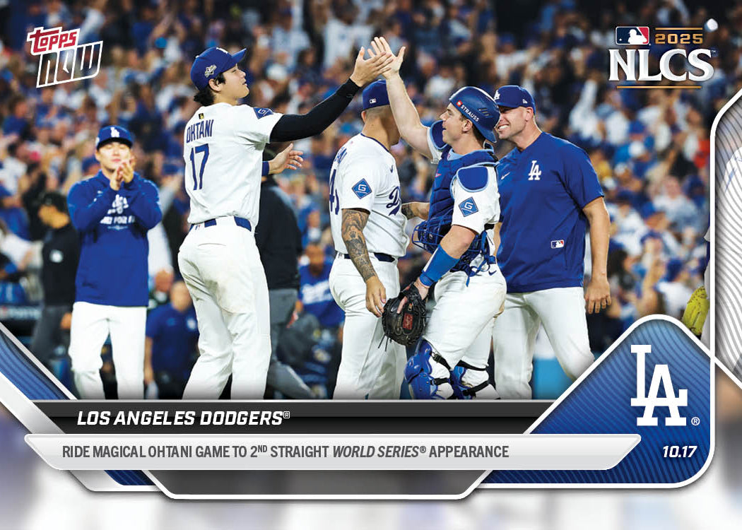 Los Angeles Dodgers - 2025 MLB Topps NOW® - Card 883 - PR: 11376