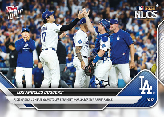 Los Angeles Dodgers - 2025 MLB Topps NOW® - Card 883 - PR: 11376