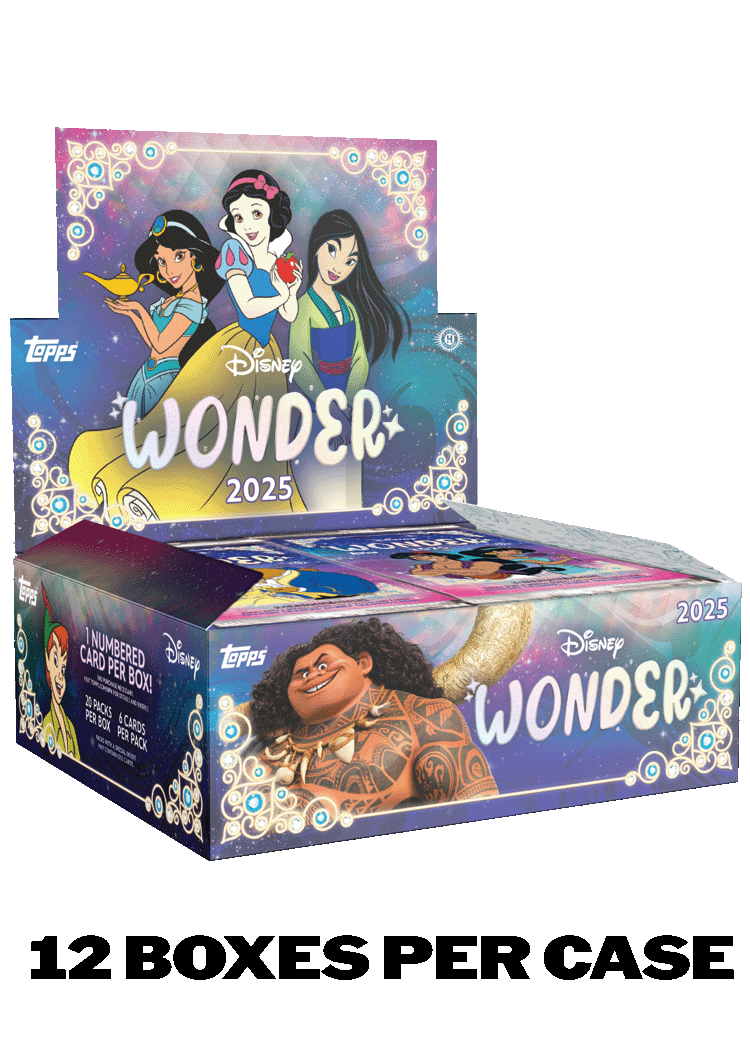 2025 Disney Wonder - Hobby Box - Sealed Case