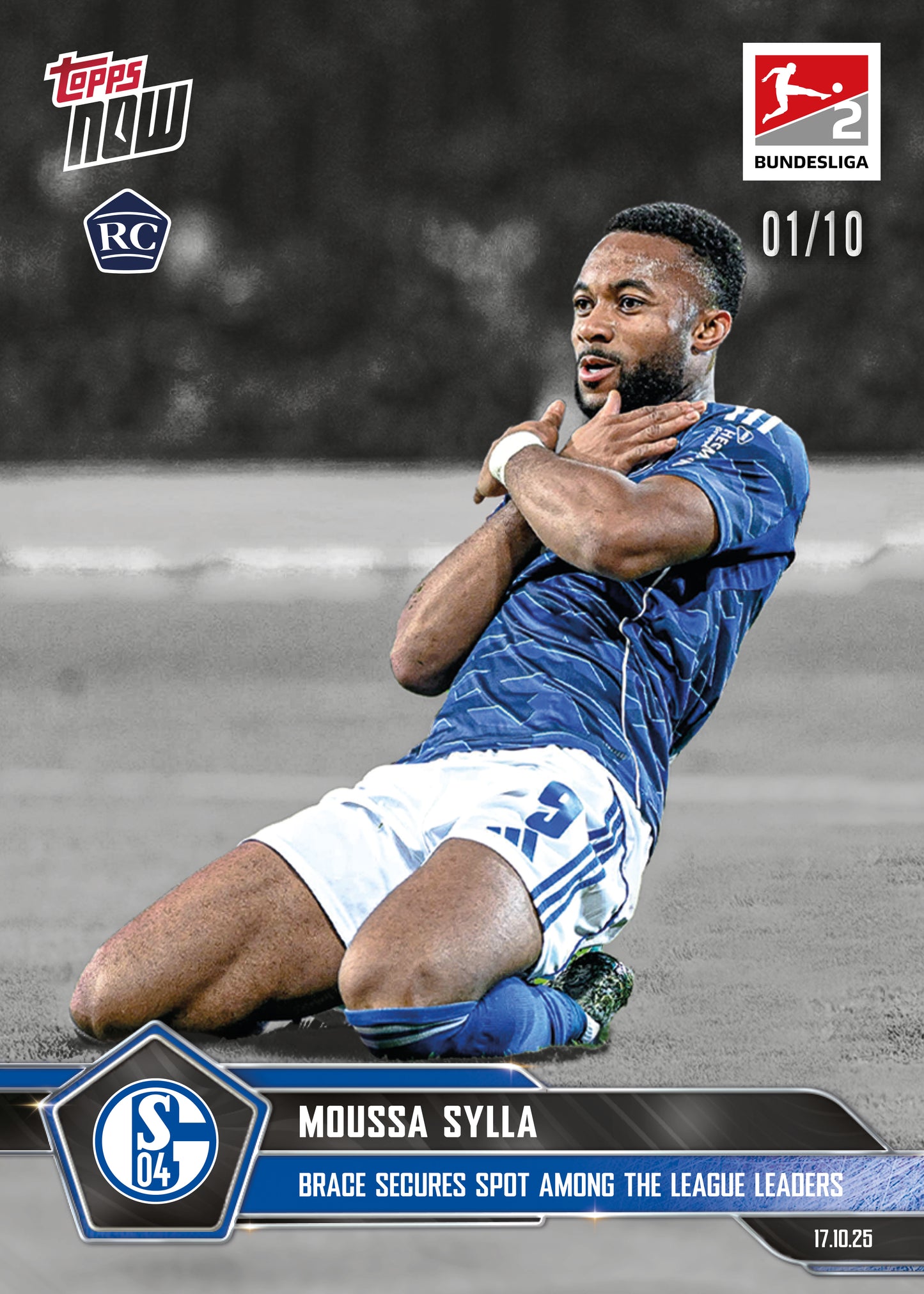 Moussa Sylla - 2025-26 Bundesliga Topps NOW® - Card 41 - PR: 489