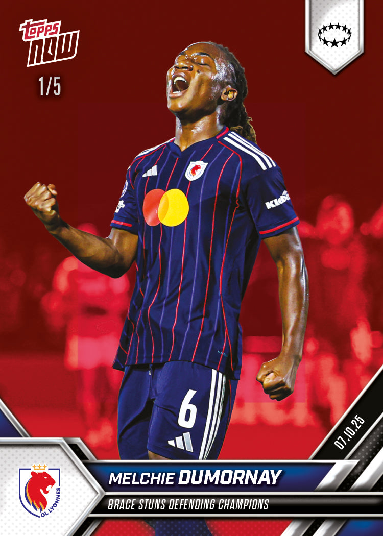 Melchie Dumornay - 2025-26 UWCL Topps NOW® - Card 1