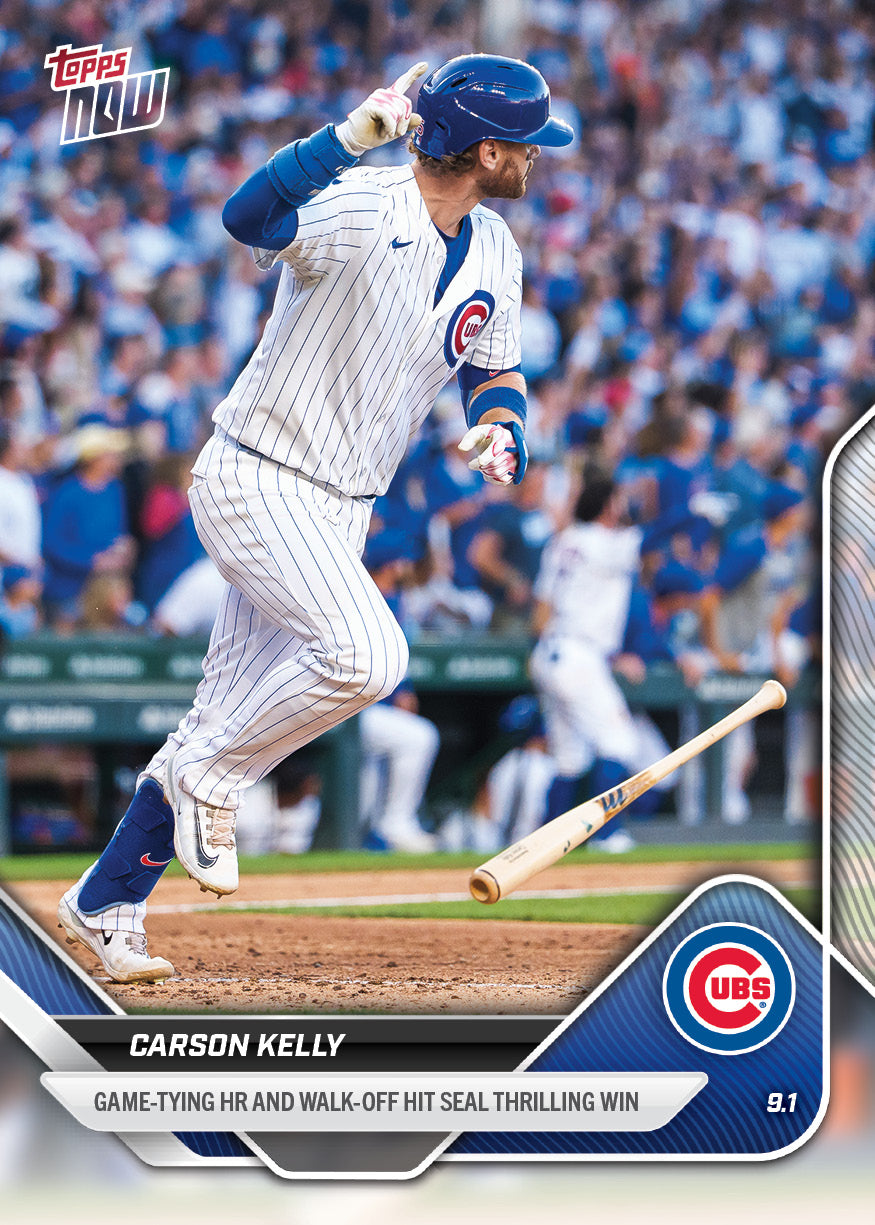Carson Kelly - 2025 MLB Topps NOW® - Card 645 - PR: 582