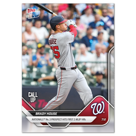 Brady House - 2025 MLB Topps NOW® - Card 420 - PR: 1116