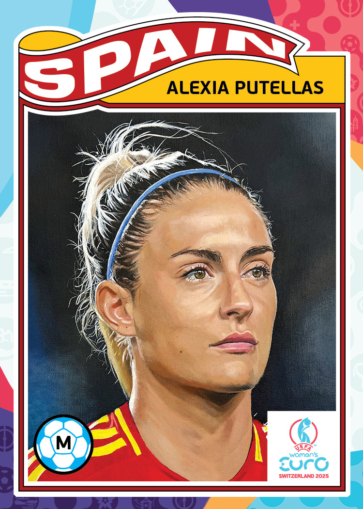 Alexia Putellas - UEFA Women’s EURO 2025™ Living Set® - Card 8 - PR: 633