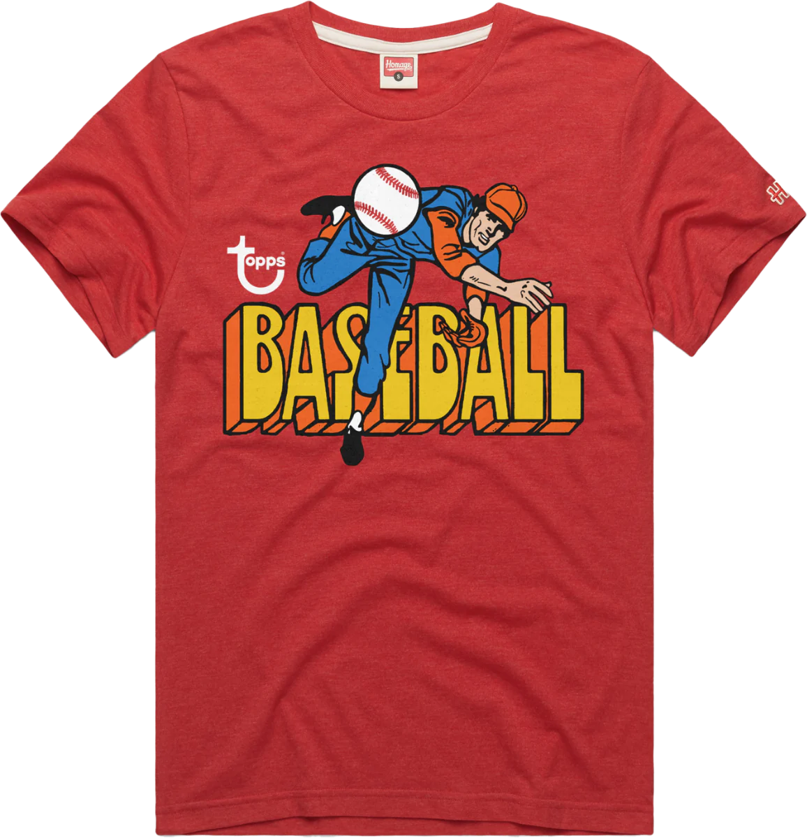 Topps Baseball Pro League Red Tee