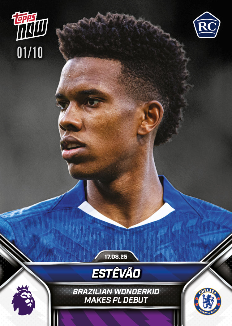 Estêvão - 2025-26 Premier League Topps NOW®  - Card 6 - PR: 8426