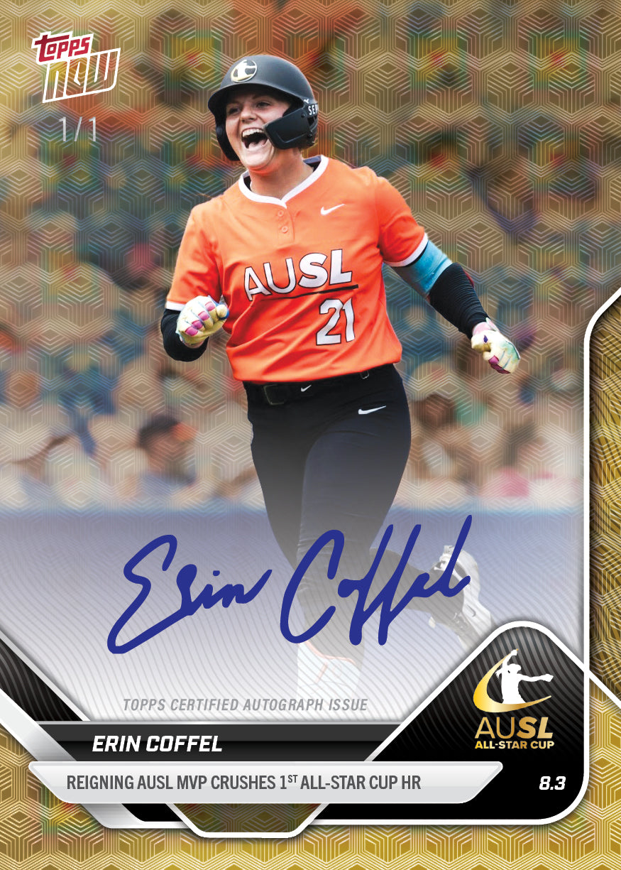 Erin Coffel - 2025 AUSL Topps NOW® - Card 33 - LOOK FOR AUTOS - PR: 1124