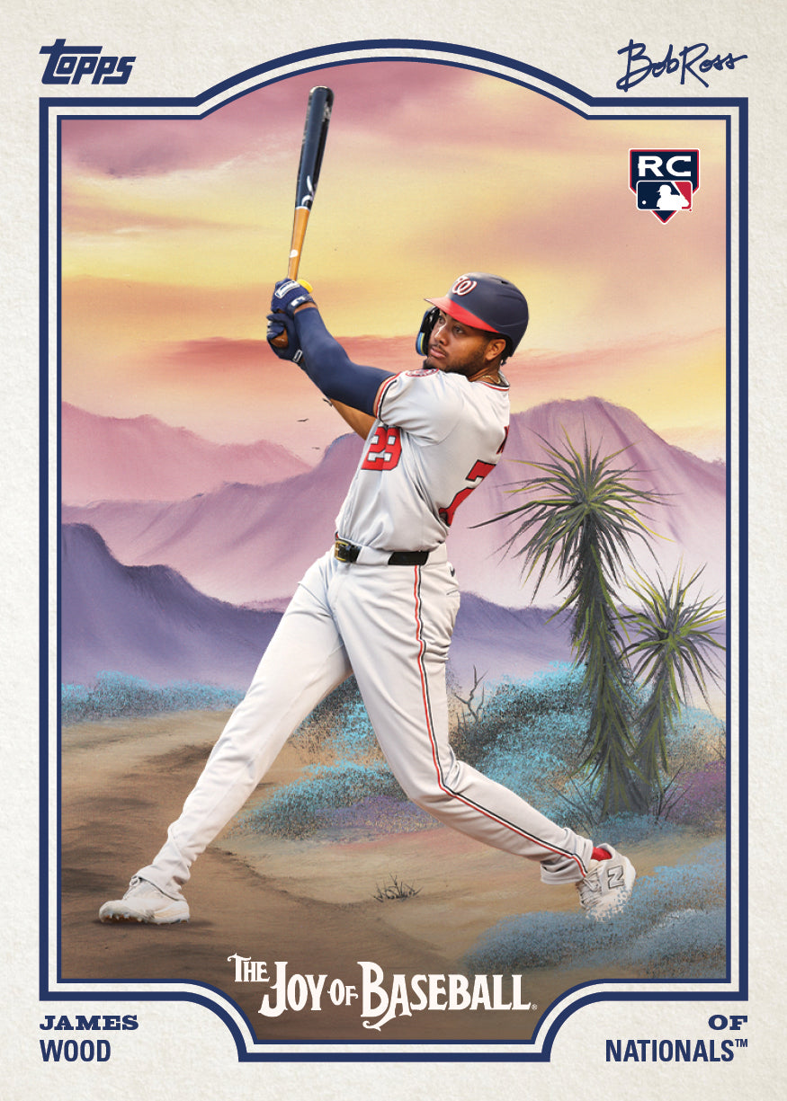 2025 Topps x Bob Ross: The Joy of Baseball - 5 Box Case