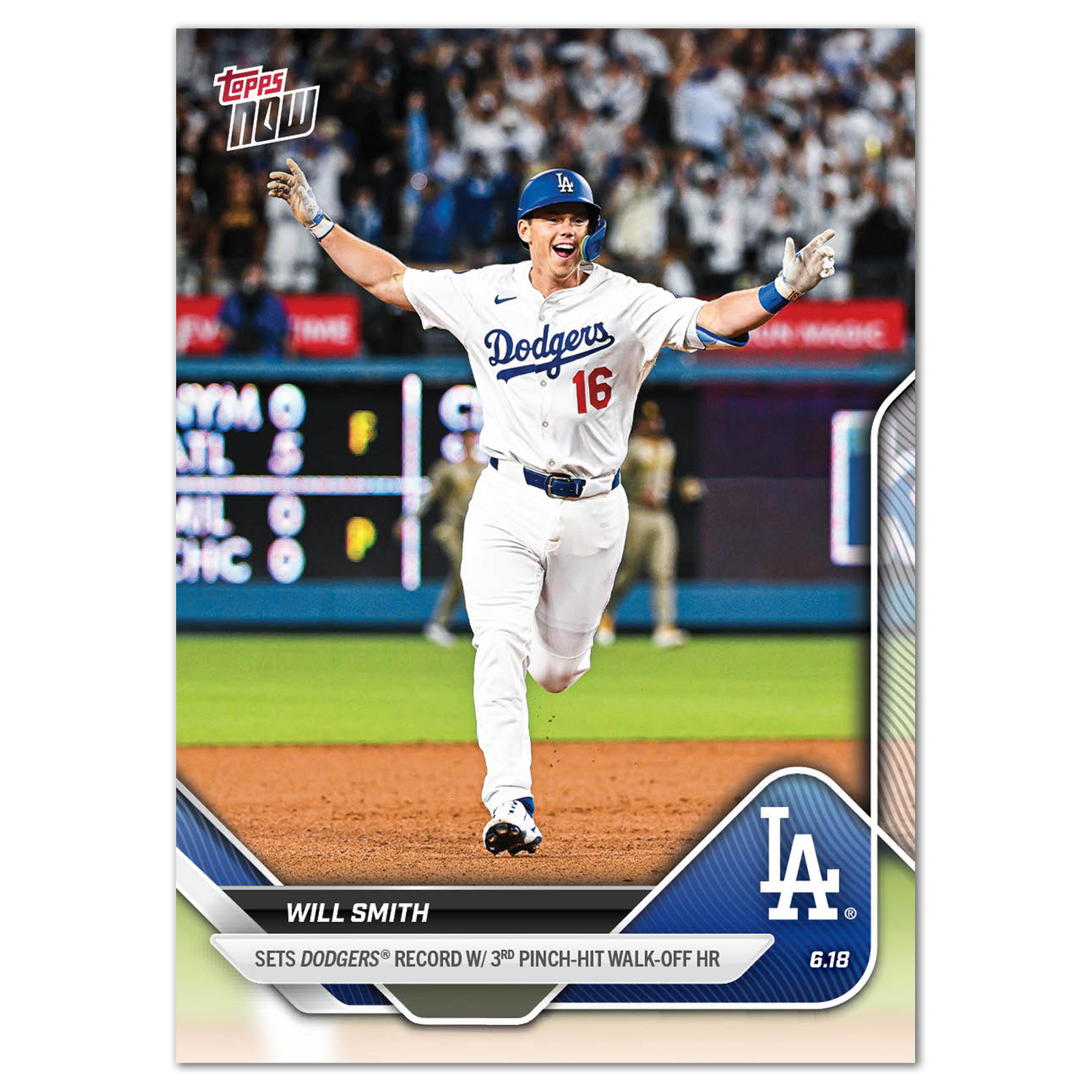 Will Smith - 2025 MLB Topps NOW® - Card 317 - PR: 1032
