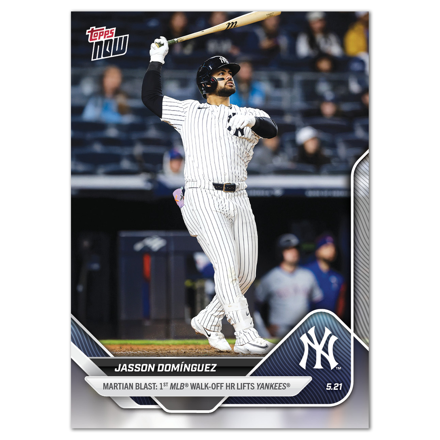 Jasson Domínguez - 2025 MLB Topps NOW® - Card 200 - PR: 2474