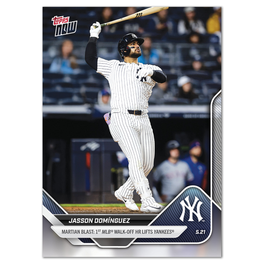 Jasson Domínguez - 2025 MLB Topps NOW® - Card 200 - PR: 2474