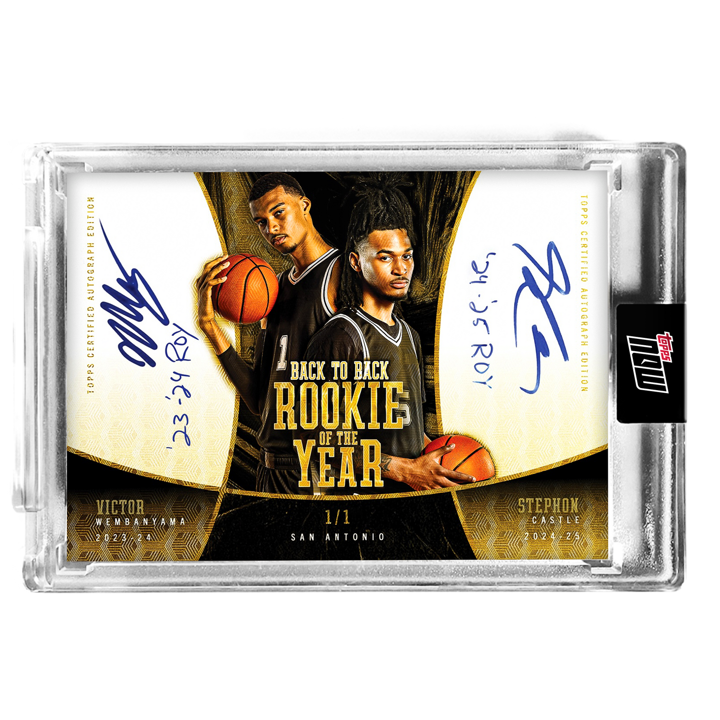 Stephon Castle - 2025 Topps NOW® Basketball - Card 14 - LOOK FOR AUTO-RELICS AND DUAL AUTO - PR: 22,742
