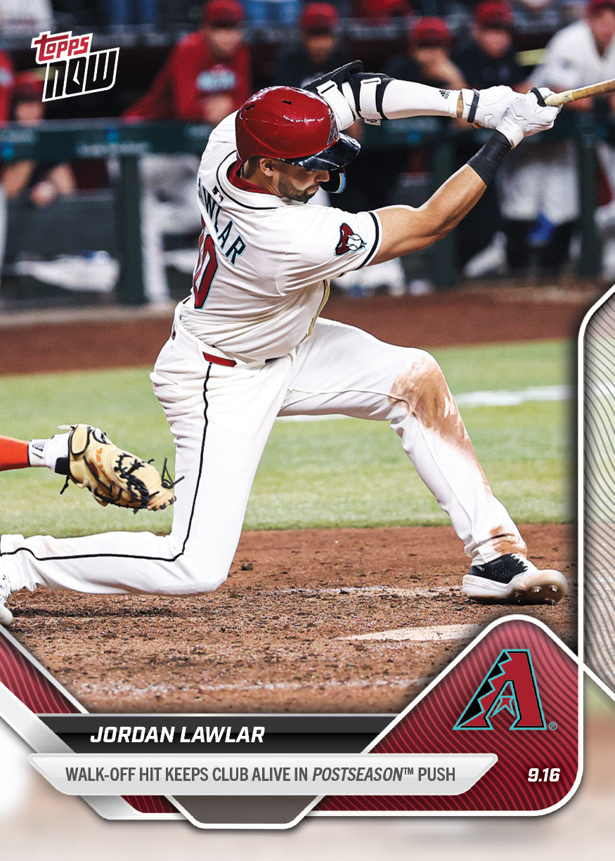 Jordan Lawlar - 2025 MLB Topps NOW® - Card 722 - PR: 510