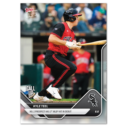 Kyle Teel - 2025 MLB Topps NOW® - Card 265 - PR: 1654