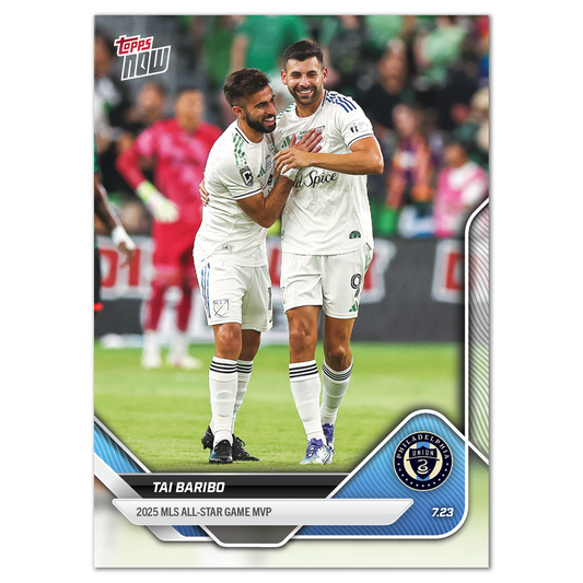 Tai Baribo - 2025 MLS Topps NOW® - Card 69 - LOOK FOR AUTOS - PR: 409