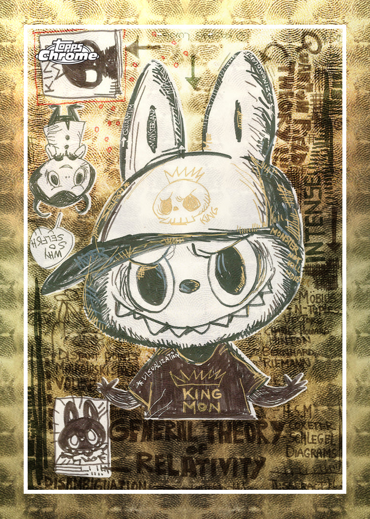 2025 Topps Labubu Chrome® 10th Anniversary - Hobby Box - Sealed Case