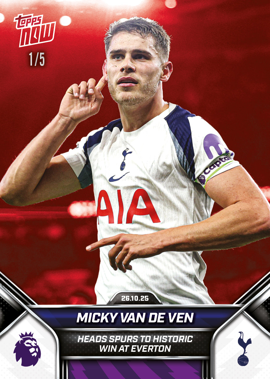 Micky van de Ven - 2025-26 Premier League Topps NOW® - Card 43