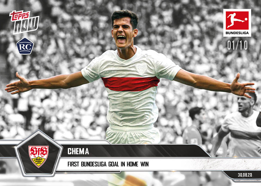 Chema Andrés - 2025-26 Bundesliga Topps NOW® - Card 12 - PR: 535