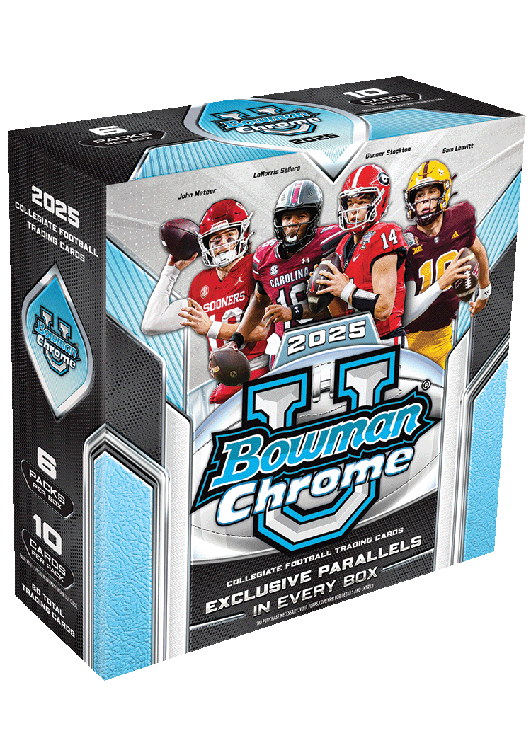 2025 Bowman University Chrome® Football - Mega Box