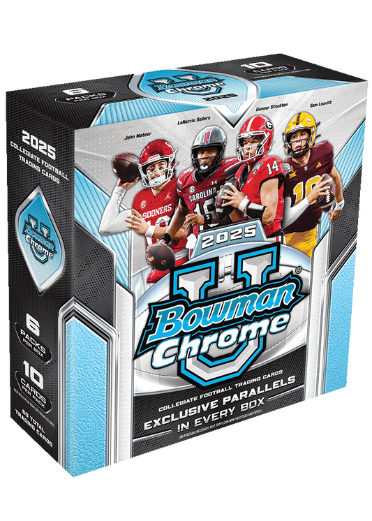 2025 Bowman University Chrome® Football - Mega Box
