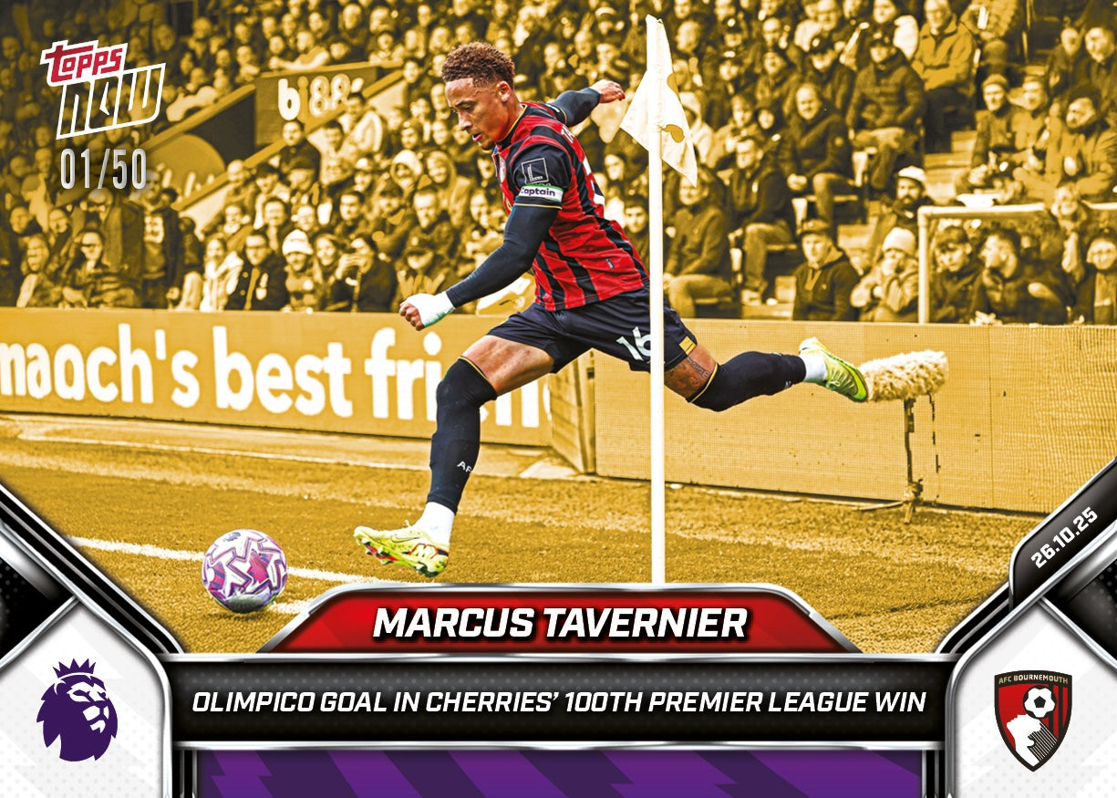Marcus Tavernier - 2025-26 Premier League Topps NOW® - Card 44