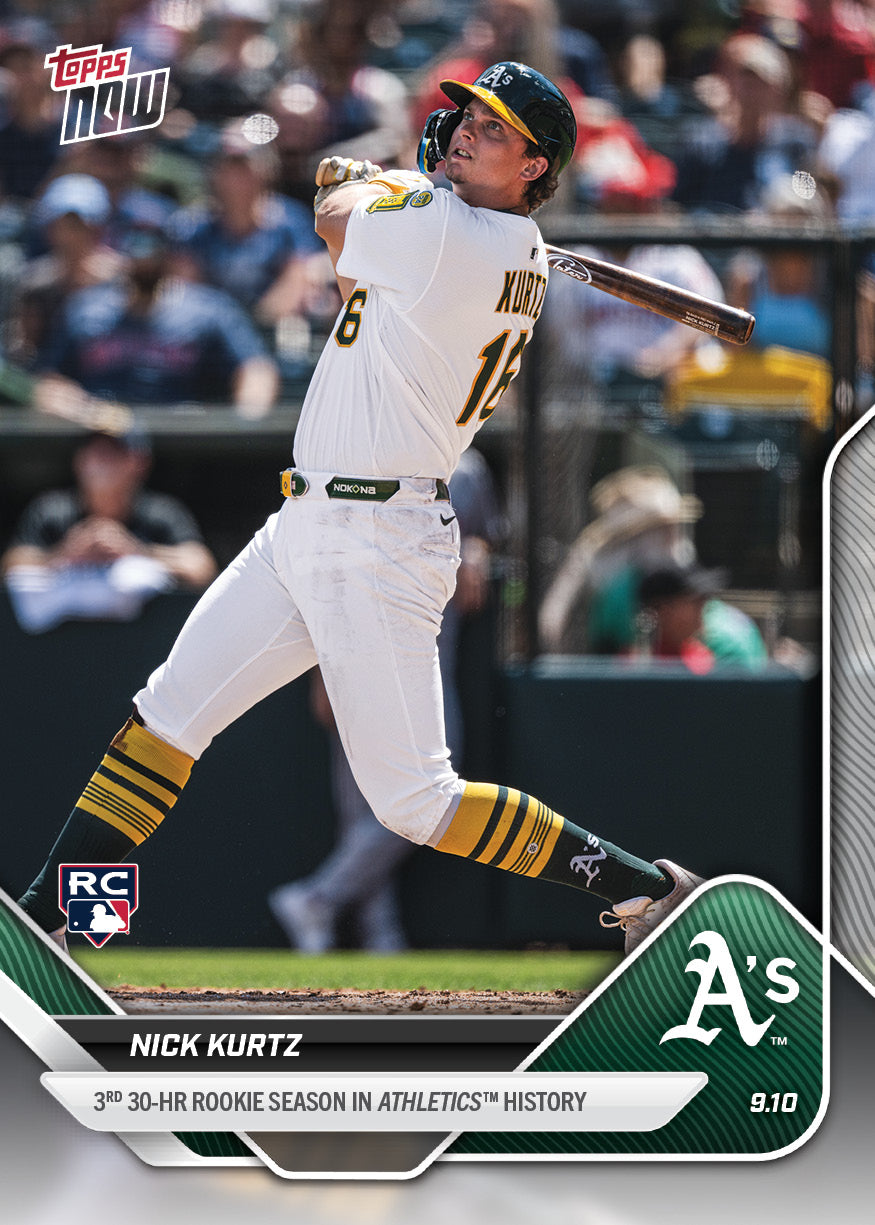 Nick Kurtz - 2025 MLB Topps NOW® - Card 687 - PR: 4388