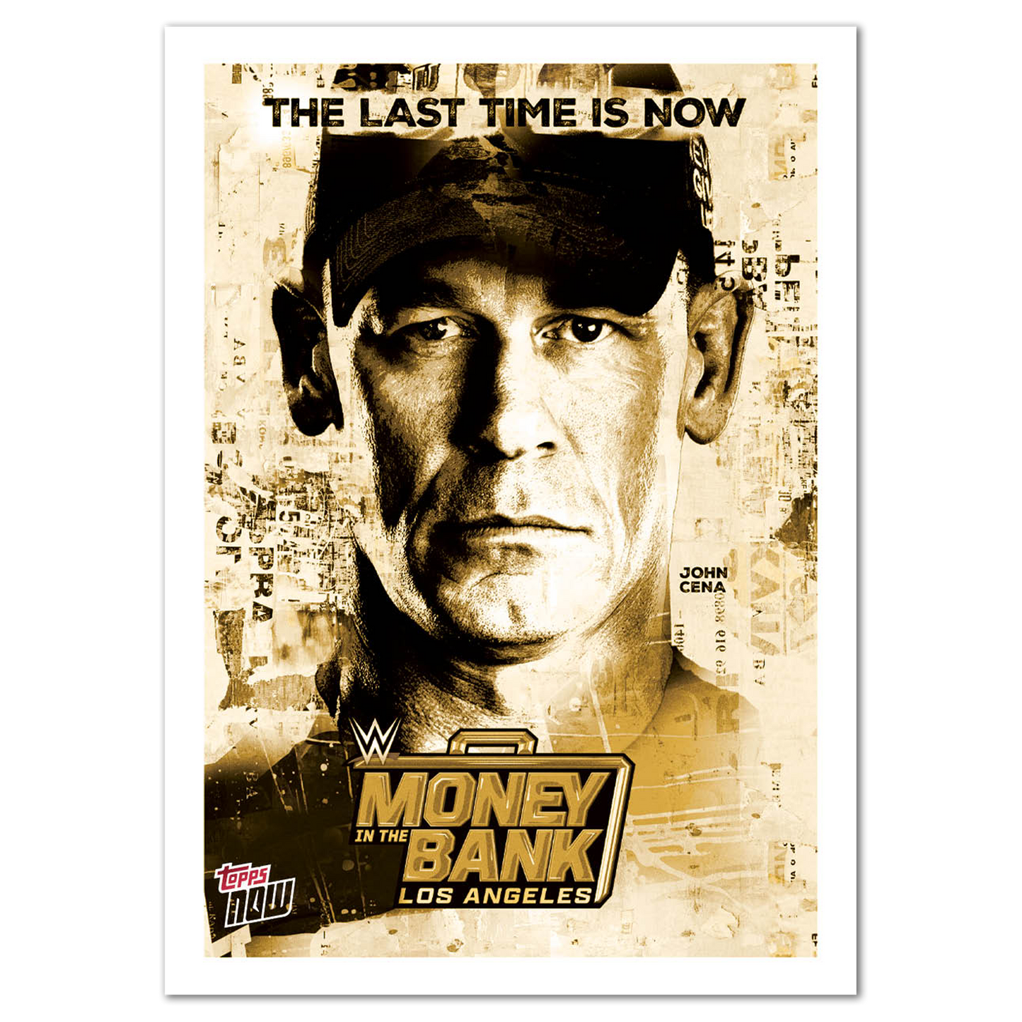 John Cena - 2025 WWE Topps NOW® - Card MITB  - PR: 2081