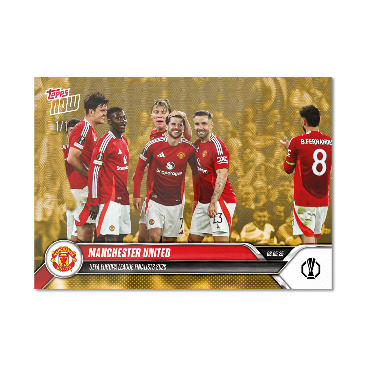 Manchester United - 2024-25 UEL Topps NOW® Card 31