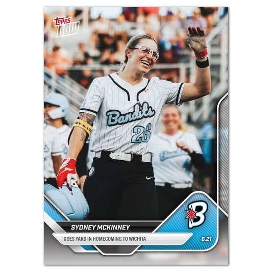 Sydney McKinney - 2025 AUSL Topps NOW® - Card 11 - LOOK FOR AUTOS - PR: 722