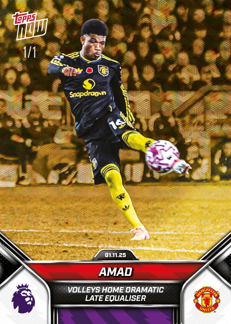 Amad - 2025-26 Premier League Topps NOW® - Card 48
