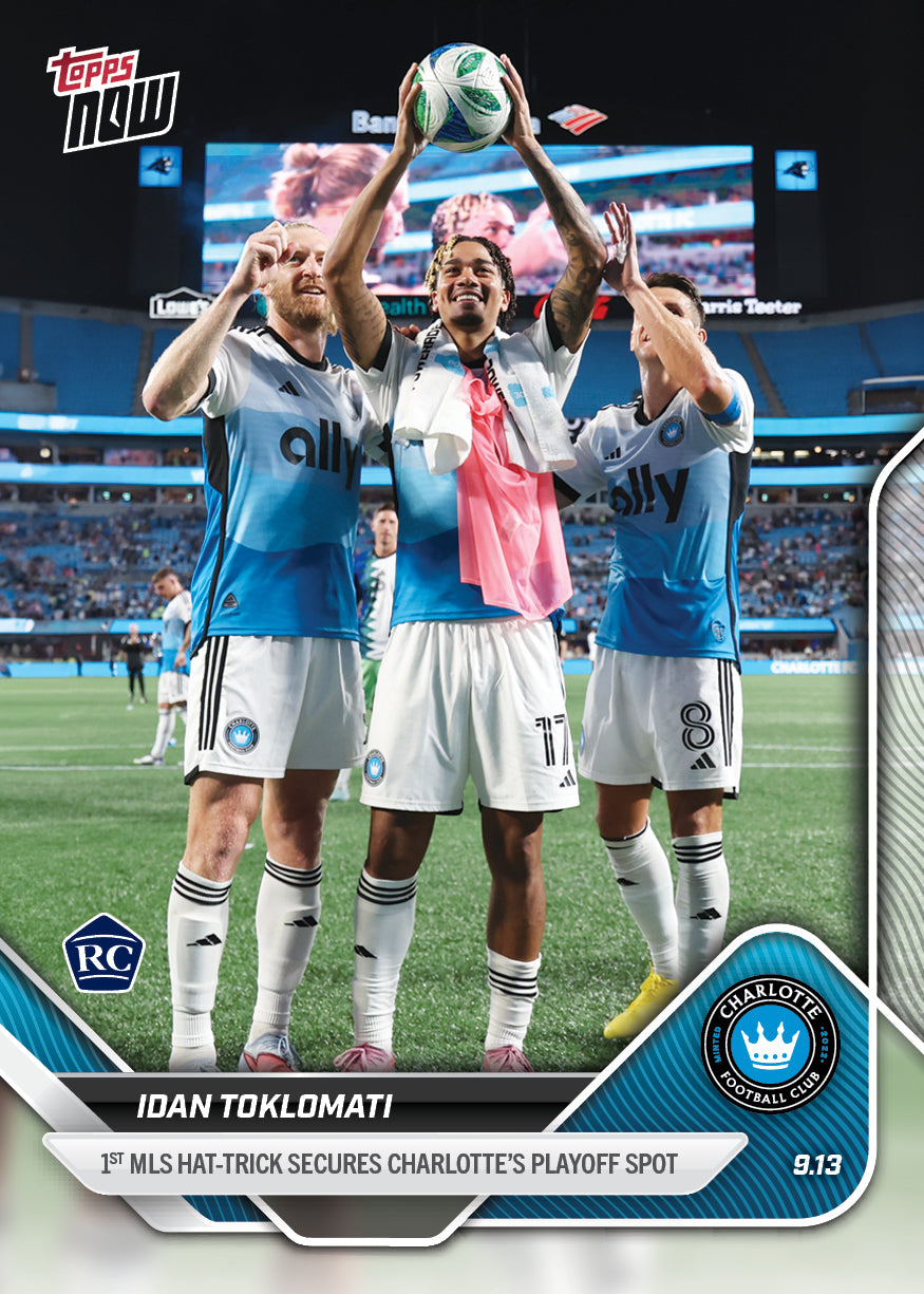 Idan Toklomati - 2025 MLS Topps NOW® - Card 90 - PR: 946