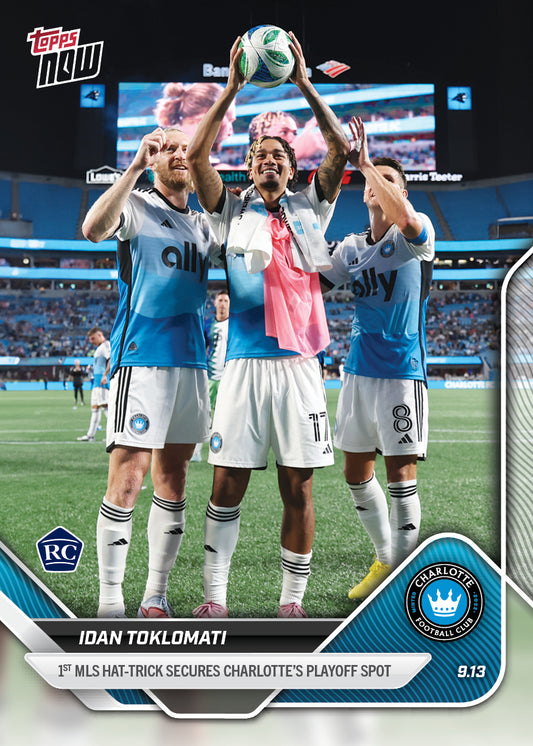 Idan Toklomati - 2025 MLS Topps NOW® - Card 90 - PR: 946