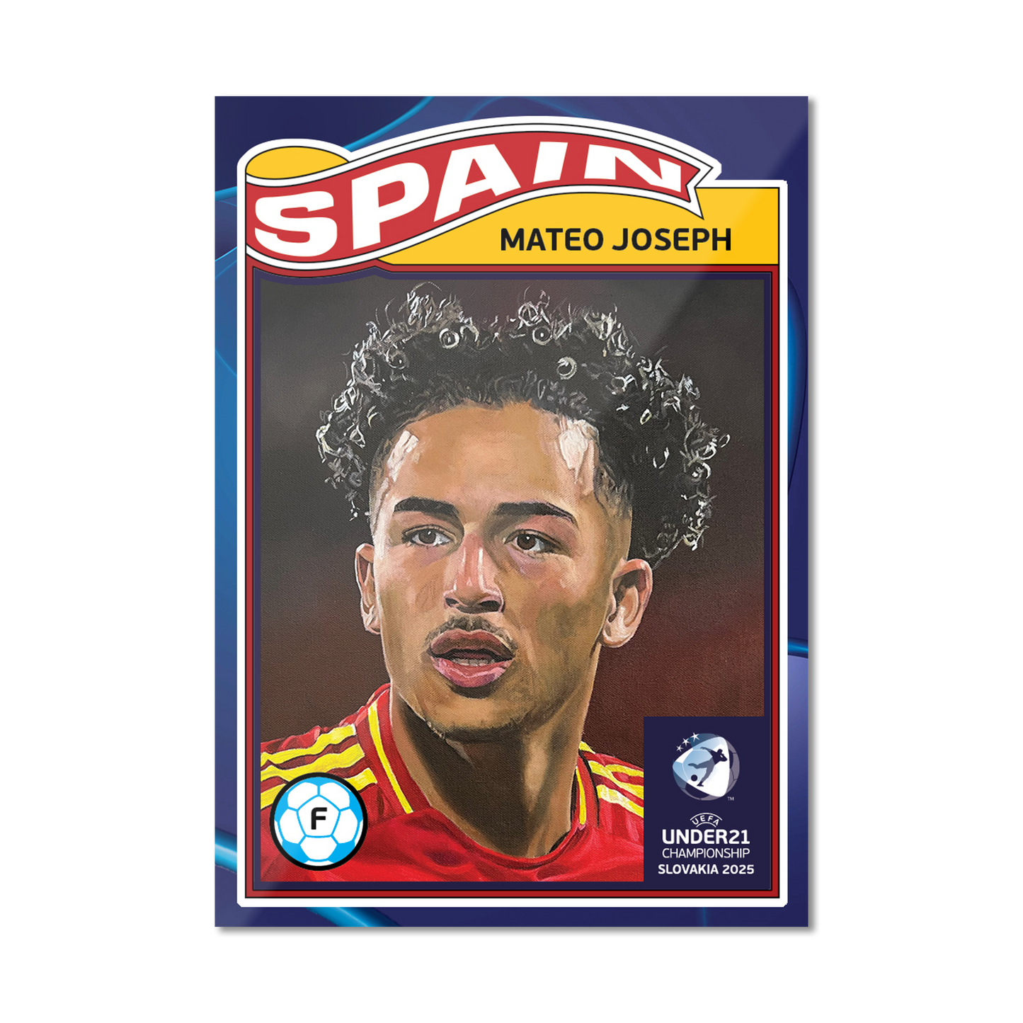 Mateo Joseph - 2025 UEFA Euro U-21 Living Set® - Card 4 - PR: 282