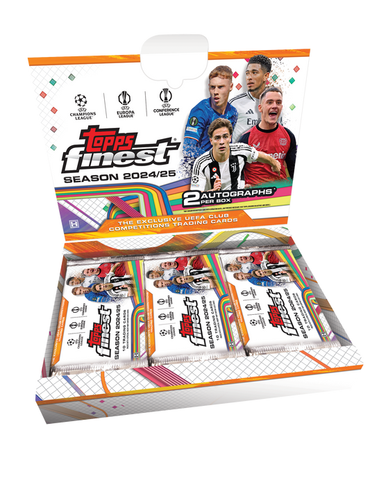 2024/25 Topps Finest UEFA Club Competitions - Hobby Box