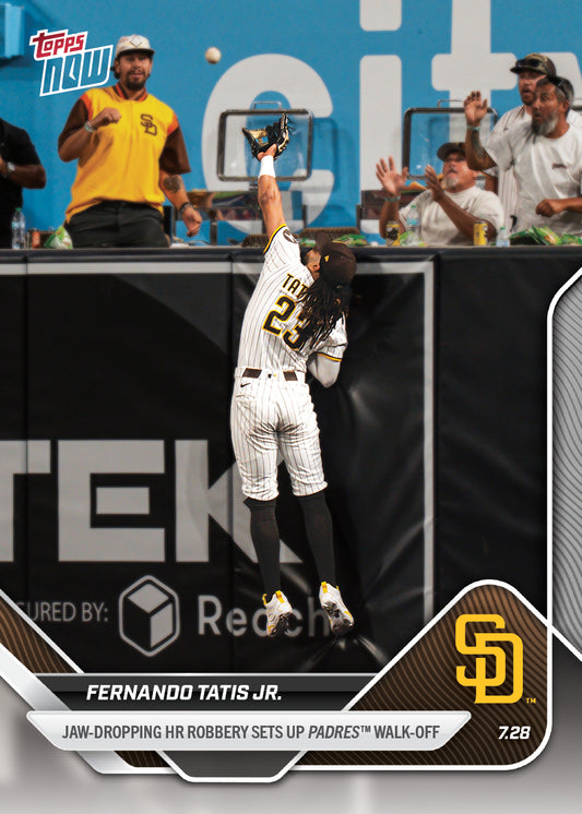 Fernando Tatis Jr. - 2025 MLB Topps NOW® - Card 480 - PR: 1090