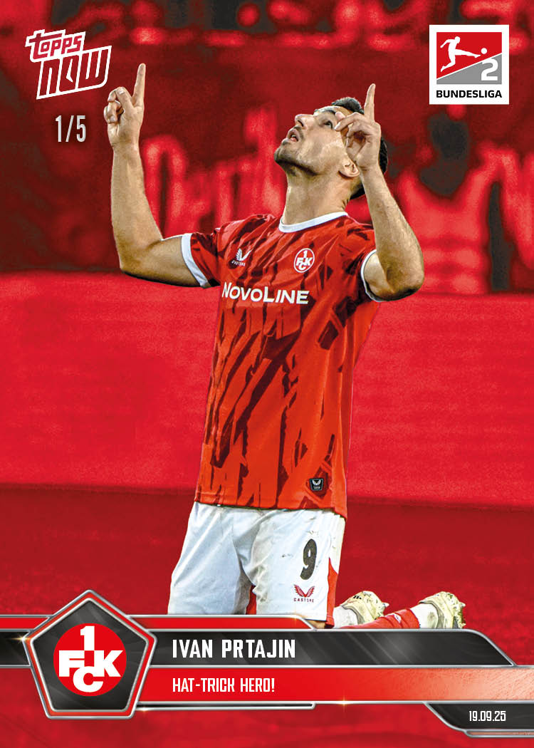 Ivan Prtajin - 2025-26 Bundesliga Topps NOW® - Card 23 - PR: 305