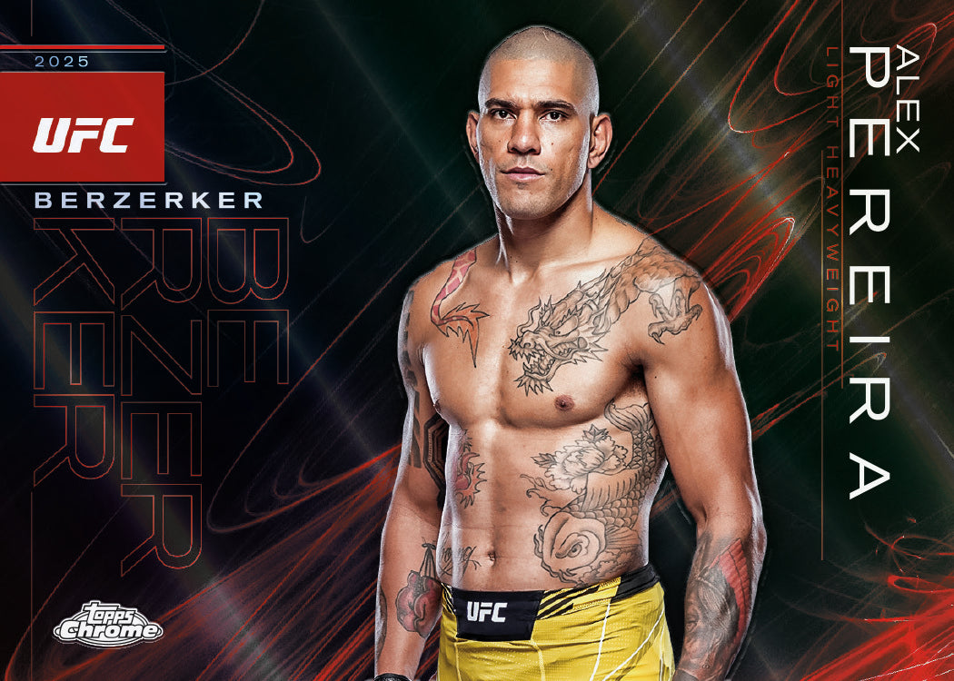 2025 Topps Chrome® UFC - Mega Box - Sealed Case