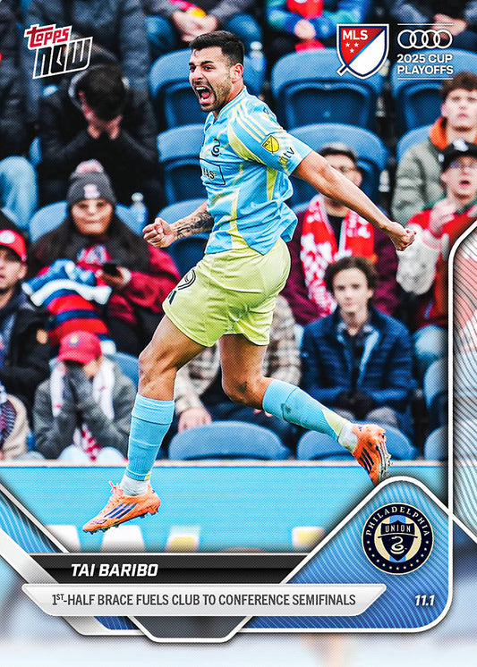 Tai Baribo - 2025 MLS Topps NOW® - Card 125