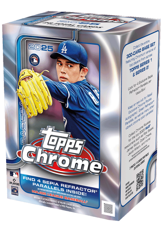 2025 Topps Chrome® Baseball - Value Box
