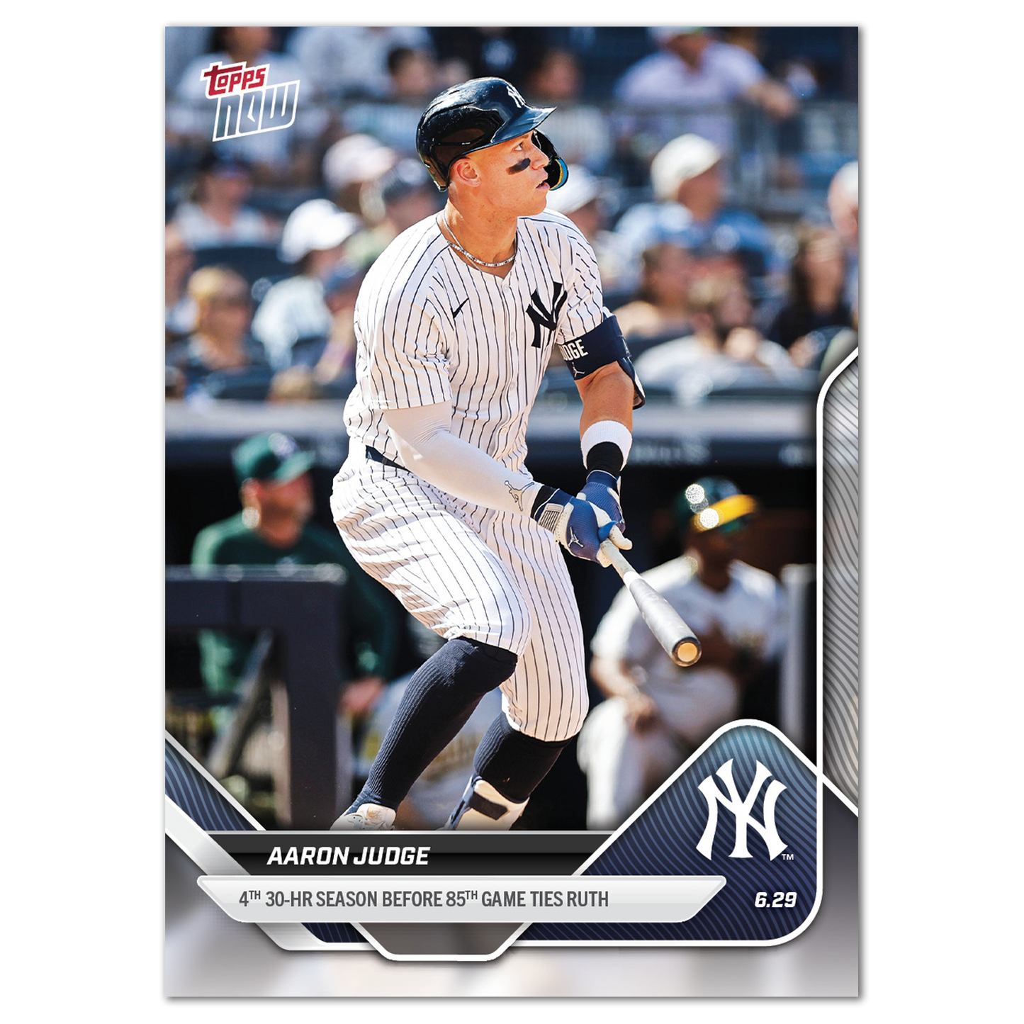 Aaron Judge - 2025 MLB Topps NOW® - Card 363 - PR: 2309