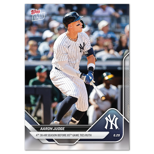 Aaron Judge - 2025 MLB Topps NOW® - Card 363 - PR: 2309