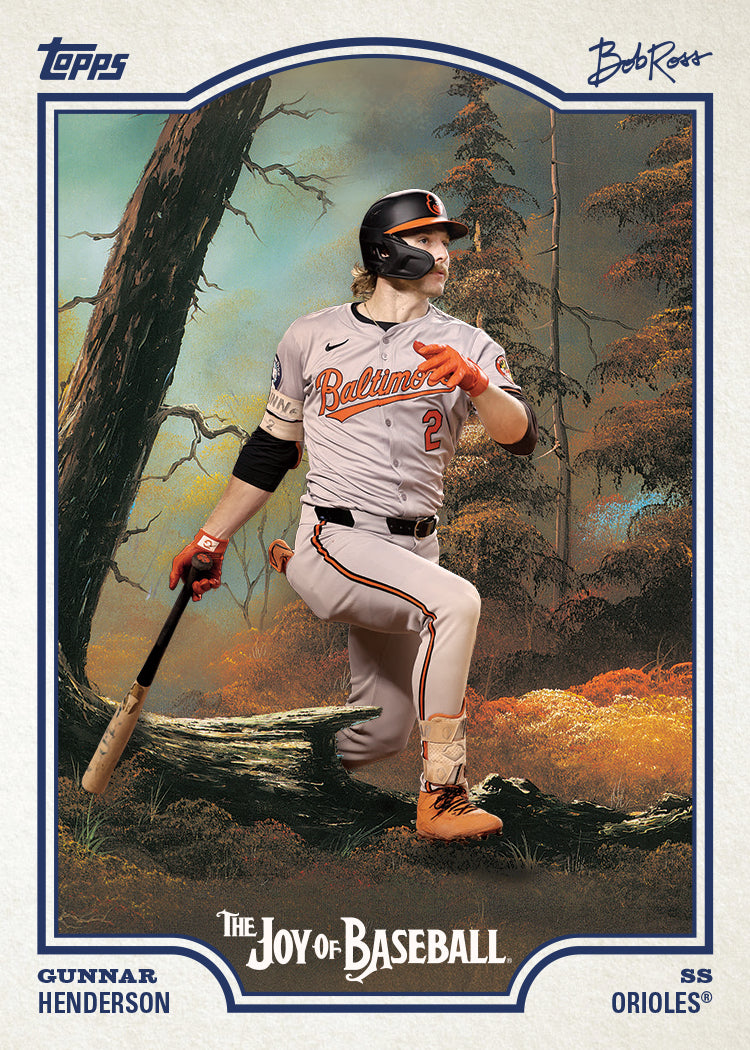 2025 Topps x Bob Ross: The Joy of Baseball - 5 Box Case