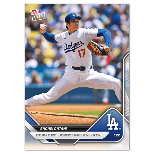 Shohei Ohtani - 2025 MLB Topps NOW® - Card 338 - PR: 8886