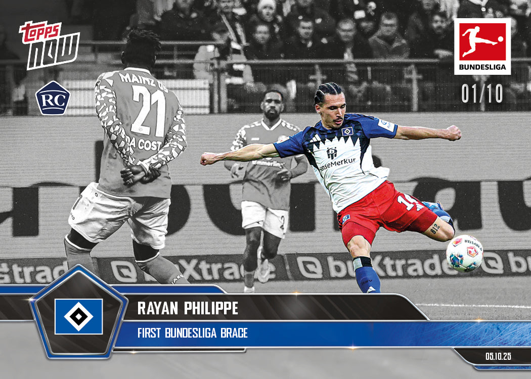 Rayan Philippe - 2025-26 Bundesliga Topps NOW® - Card 40 - PR: 441