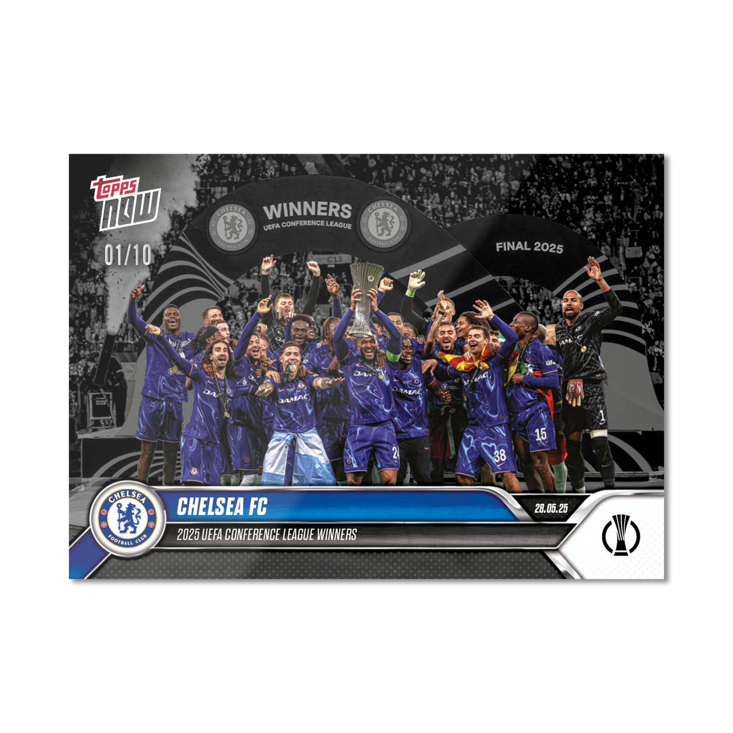 Chelsea FC - 2024-25 UECL Topps NOW® - Card 15 - PR: 1410